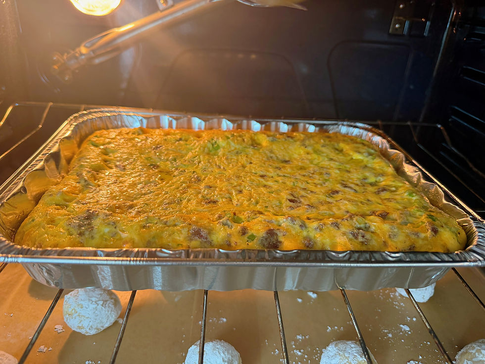 sally rychlak freezer friendly make ahead breakfast casserole