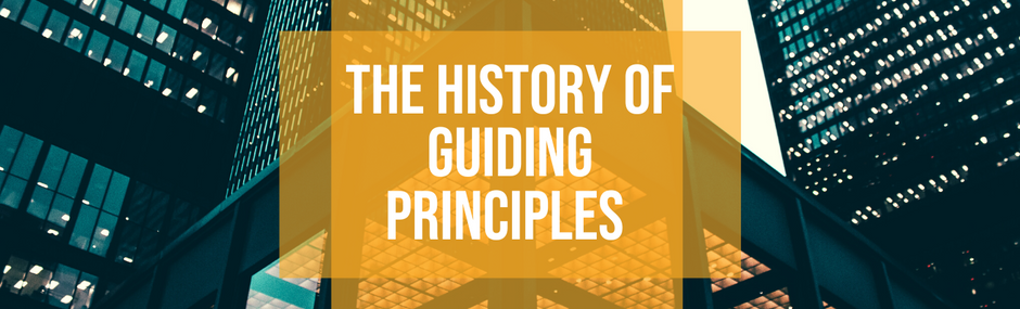 The History of Guiding Principles