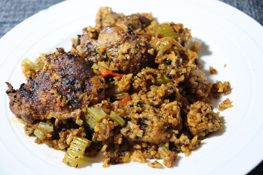 The Hybrid, Dirty Rice Jambalaya!