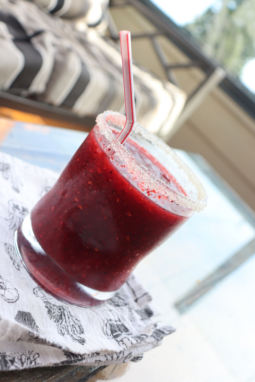 Fresh Strawberry, Cherry, and Berry Margarita