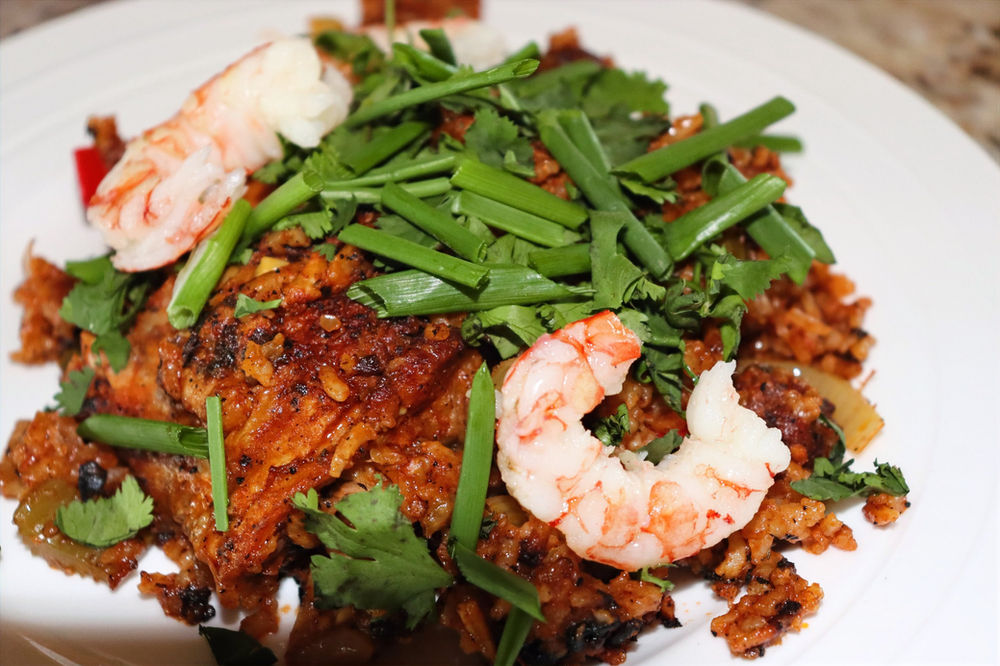 The Hybrid, Dirty Rice Jambalaya!