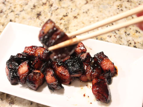 Korean Pork Belly Burnt Ends