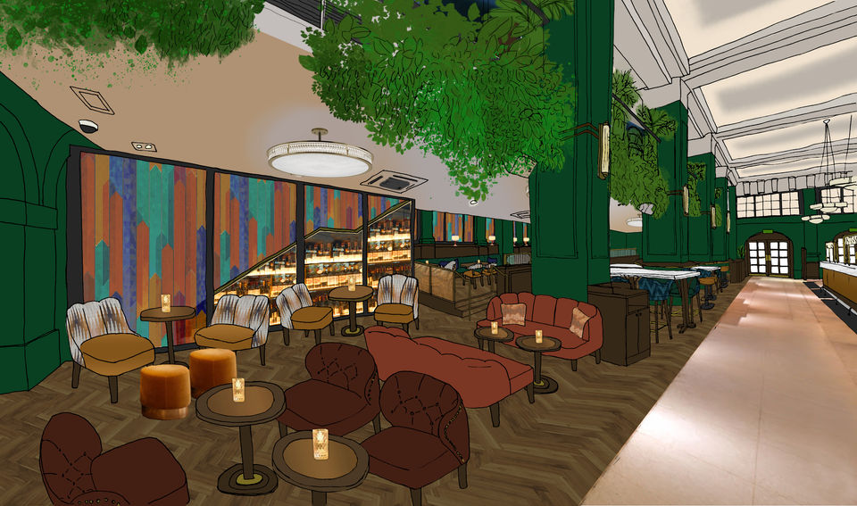 Ethical, social impact, B-corp, Hotel lobby F&B Interior design, Somerset, Bristol, Bath, Exeter, Cheltenham, Bournemouth, Southampton, London, spa