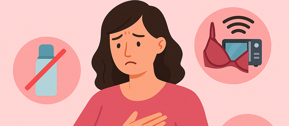 MITI DA SFATARE : IL CANCRO AL SENO E I FATTORI AMBIENTALI