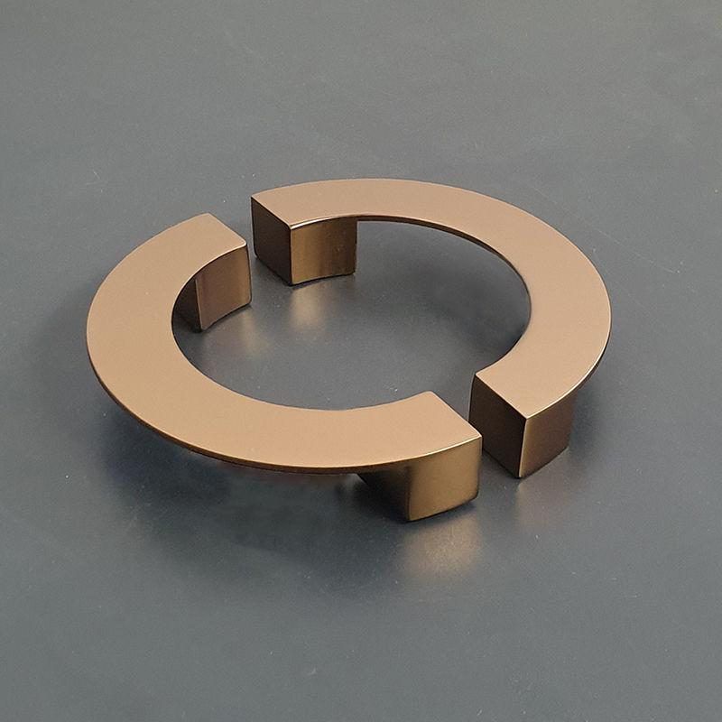 תמונה ממוזערת: Product: ידית חצי עיגול לארון 3688 מודרני רוז גולד
