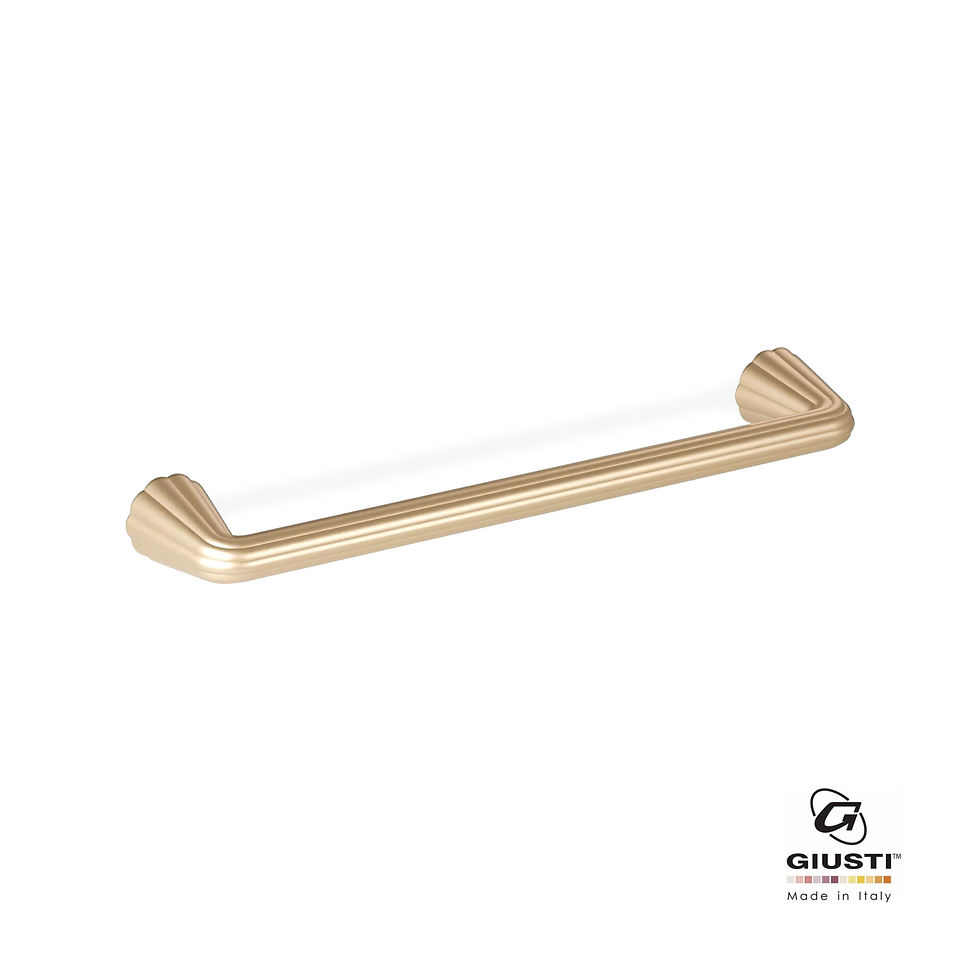 ידיות מעוצבות דגם 846-6C פליז מט