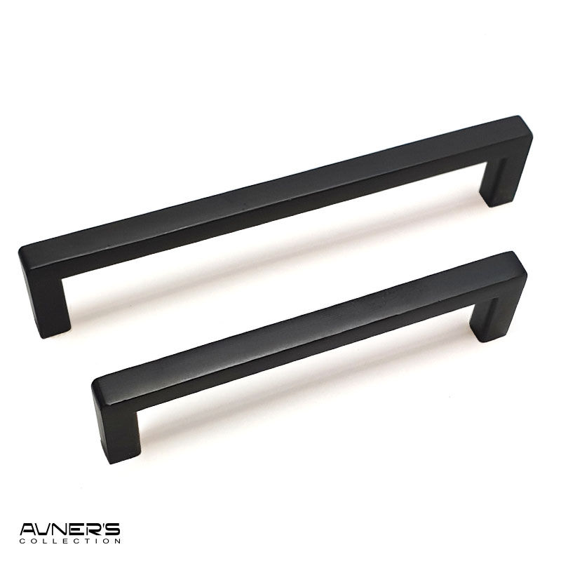 Product: ידיות ארוכות למטבח מודרני דגם 8000 שחור מט
