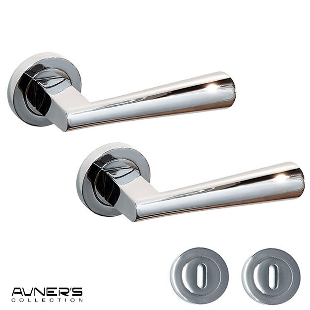 תמונה ממוזערת: Product: ידית לדלת RAFAELI R9051 ניקל מבריק
