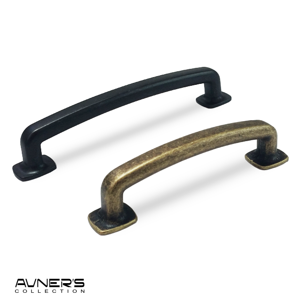 תמונה ממוזערת: ידיות כפריות דגם 7028 במידות שחור עתיק