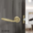 Product: ידית לדלת דגם RAFAELI 201933 פליז זהב מט
