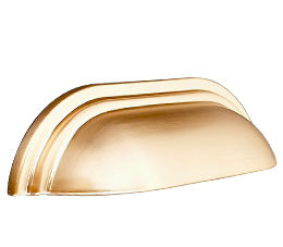 Product: ידיות קונכיה דגם 9081 זהב מט במידות 64 מ״מ, 96 מ״מ