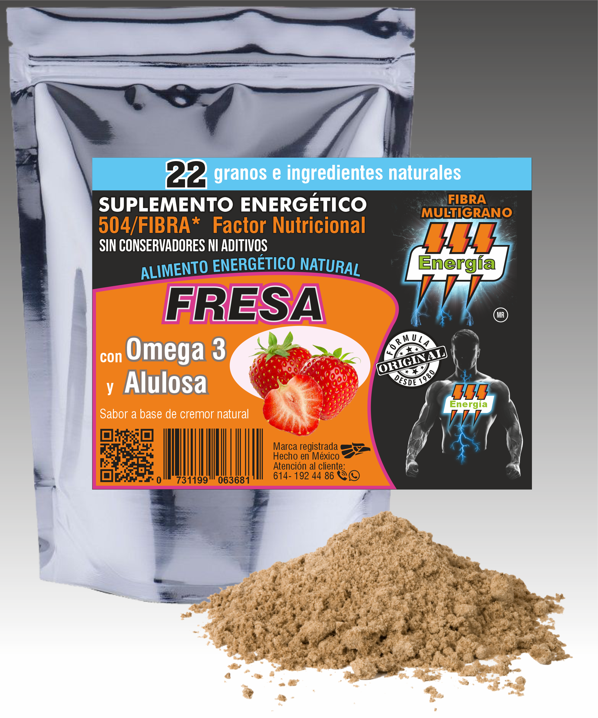 Energía Fresa