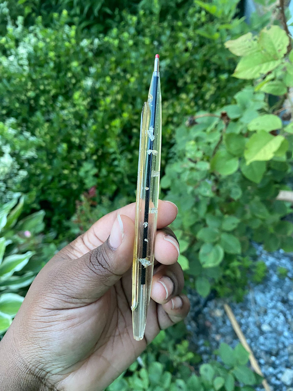 Stylos fait en résine