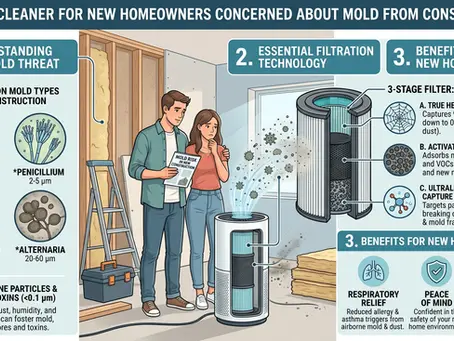 Best Air Cleaner For New Homeowners Concerned About Mold From Construction