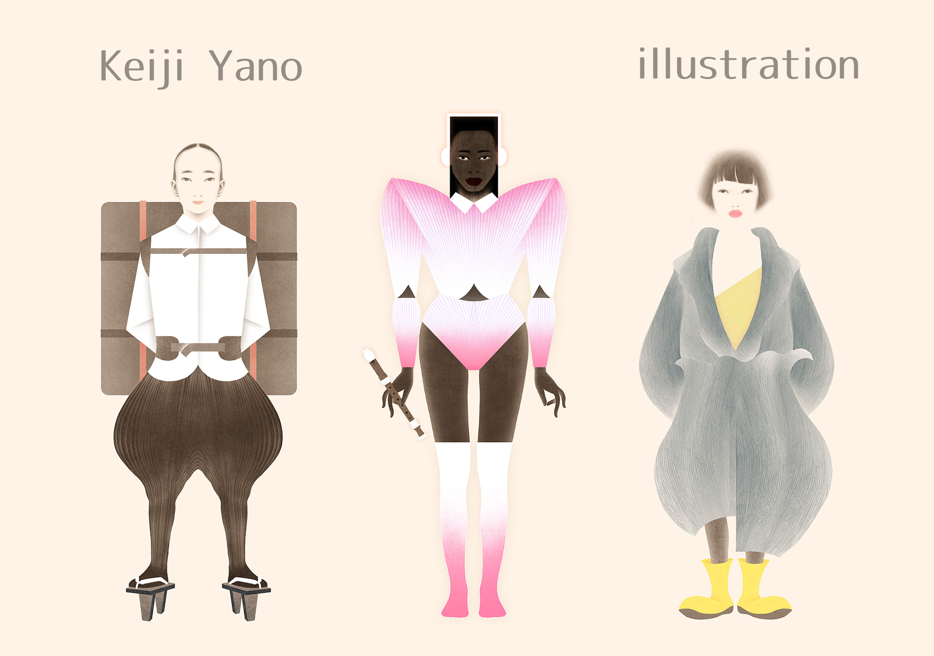 矢野恵司 イラストレーション