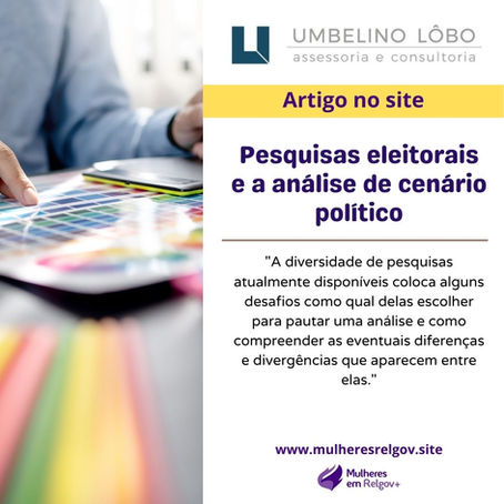 Pesquisas eleitorais e a análise de cenário político