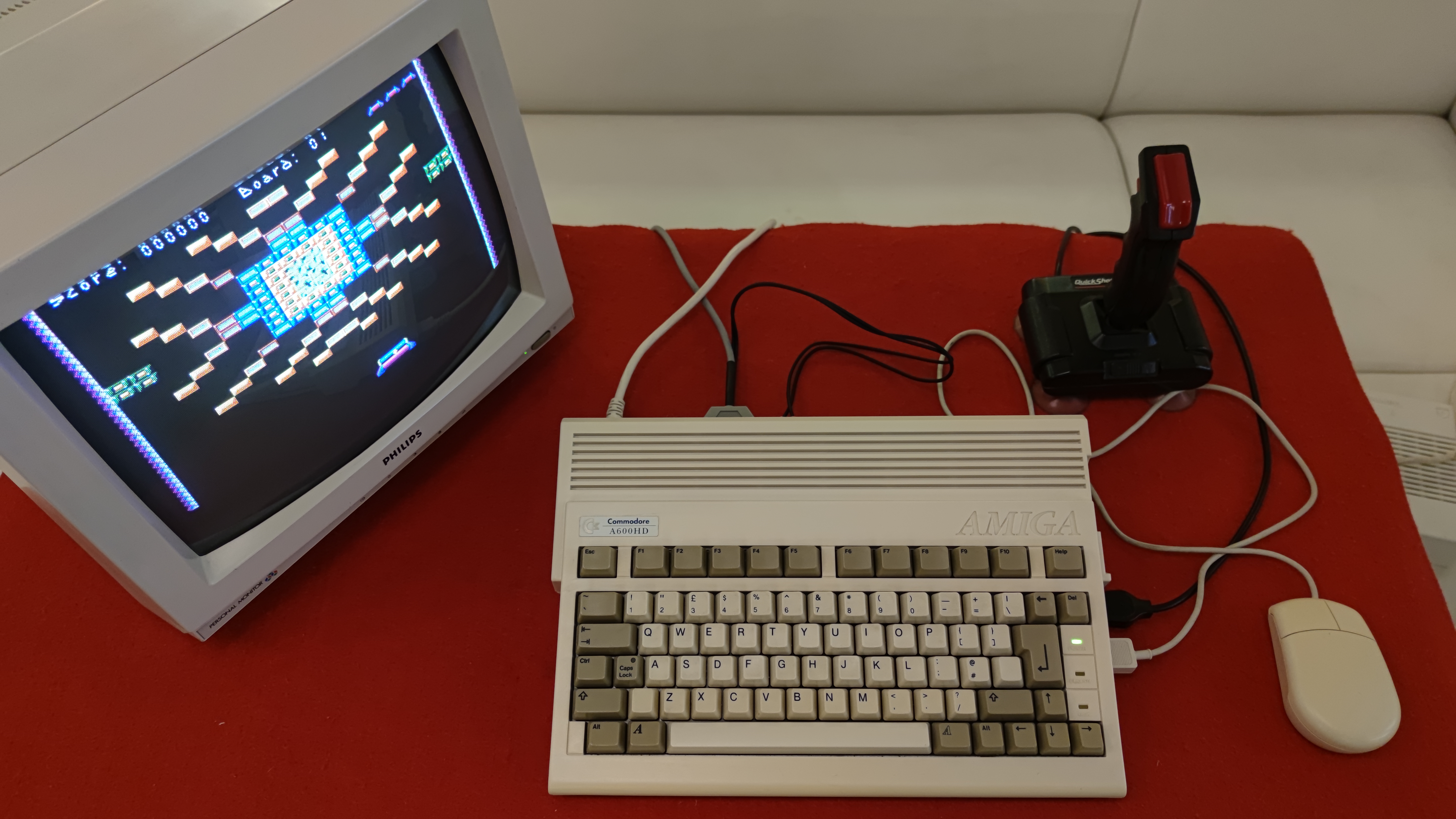 Commodore Amiga 600 HD — USA, 1992.