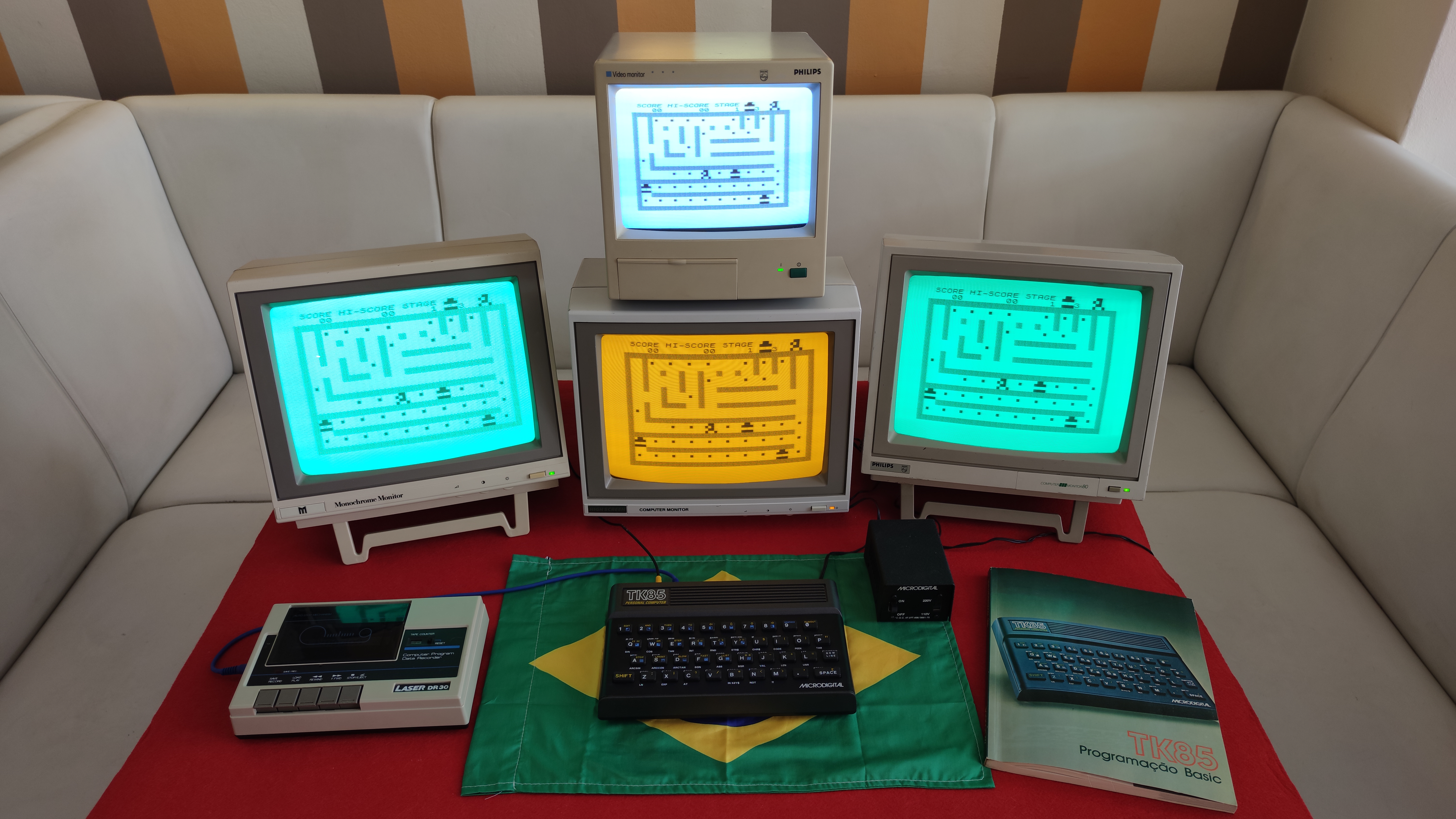 Microdigital TK85 — Brazílie, 1983.