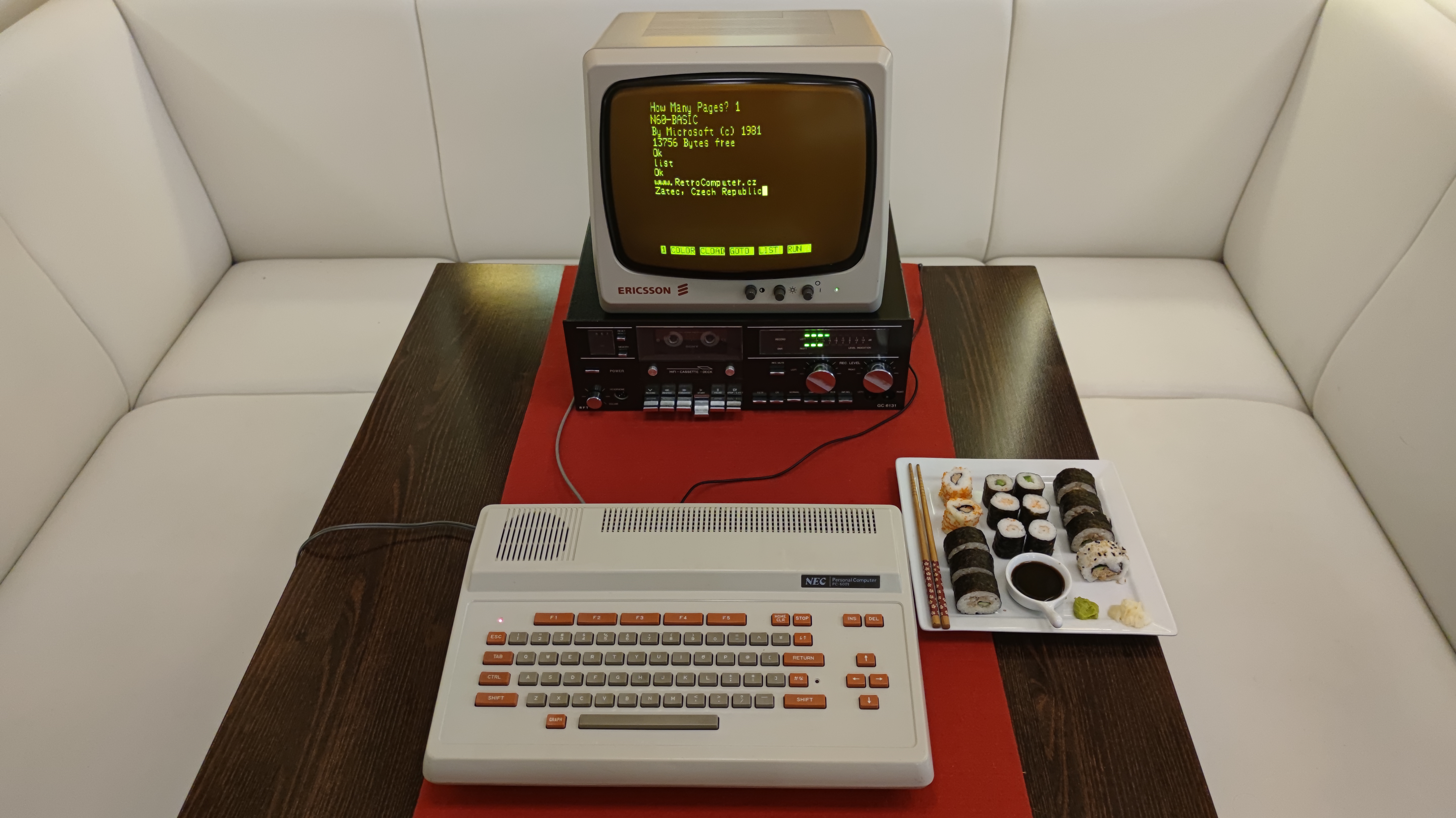 NEC PC-6001 — Japonsko, 1981.