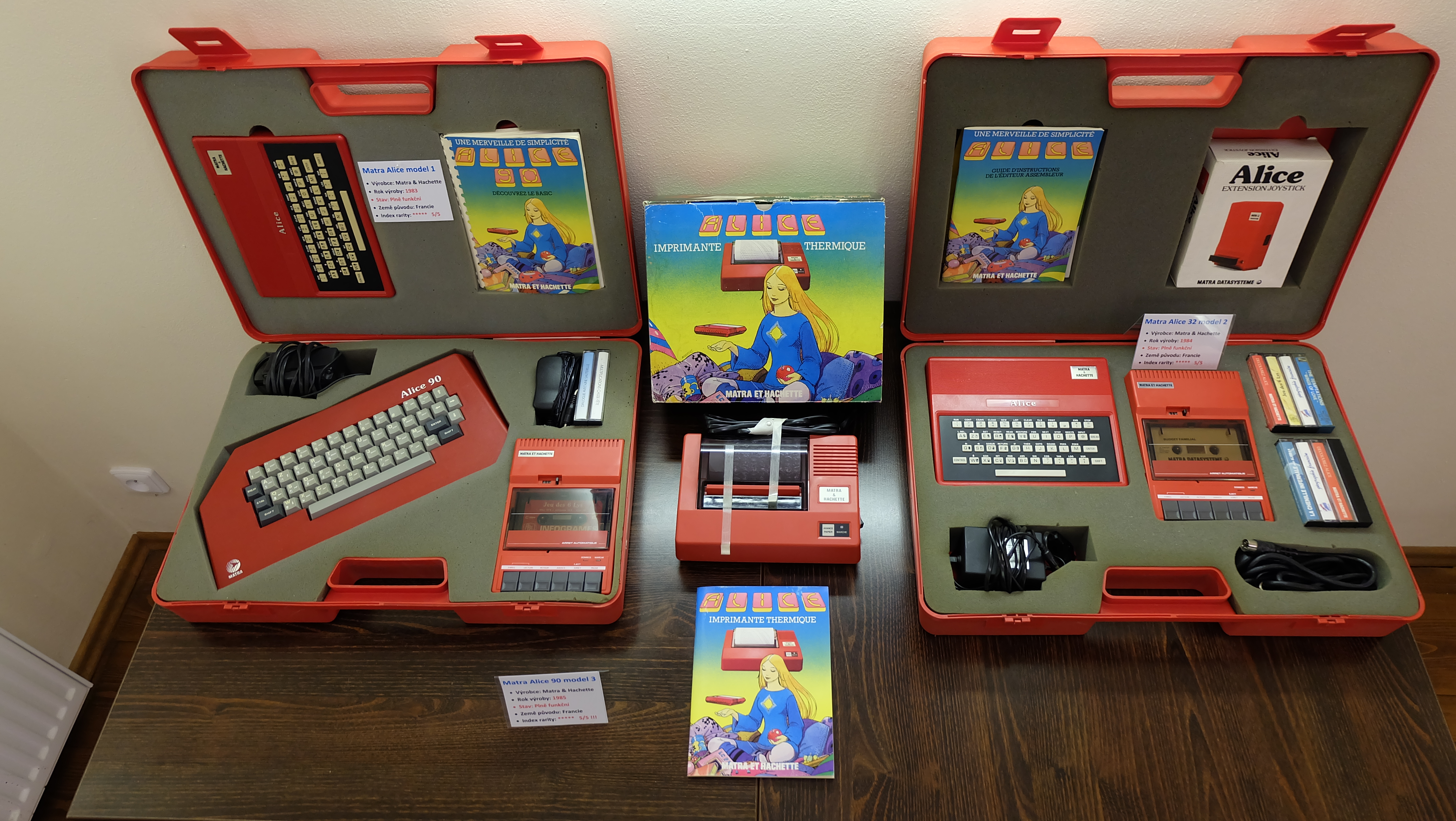 Matra-Hachette Alice + Alice 32 + Alice 90 — Francie, 1983–1984.