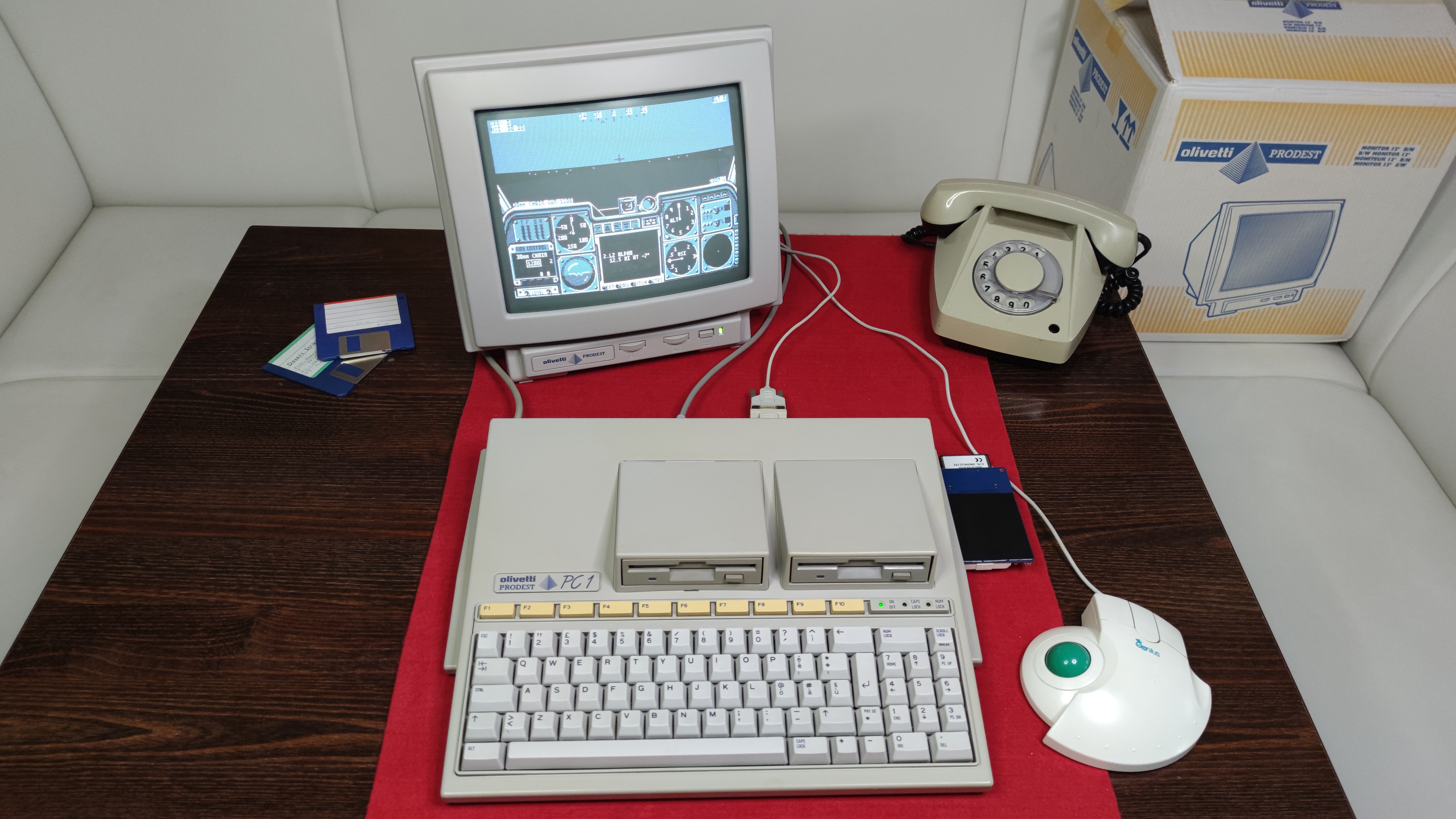 Olivetti Prodest PC1 — Itálie, 1987.
