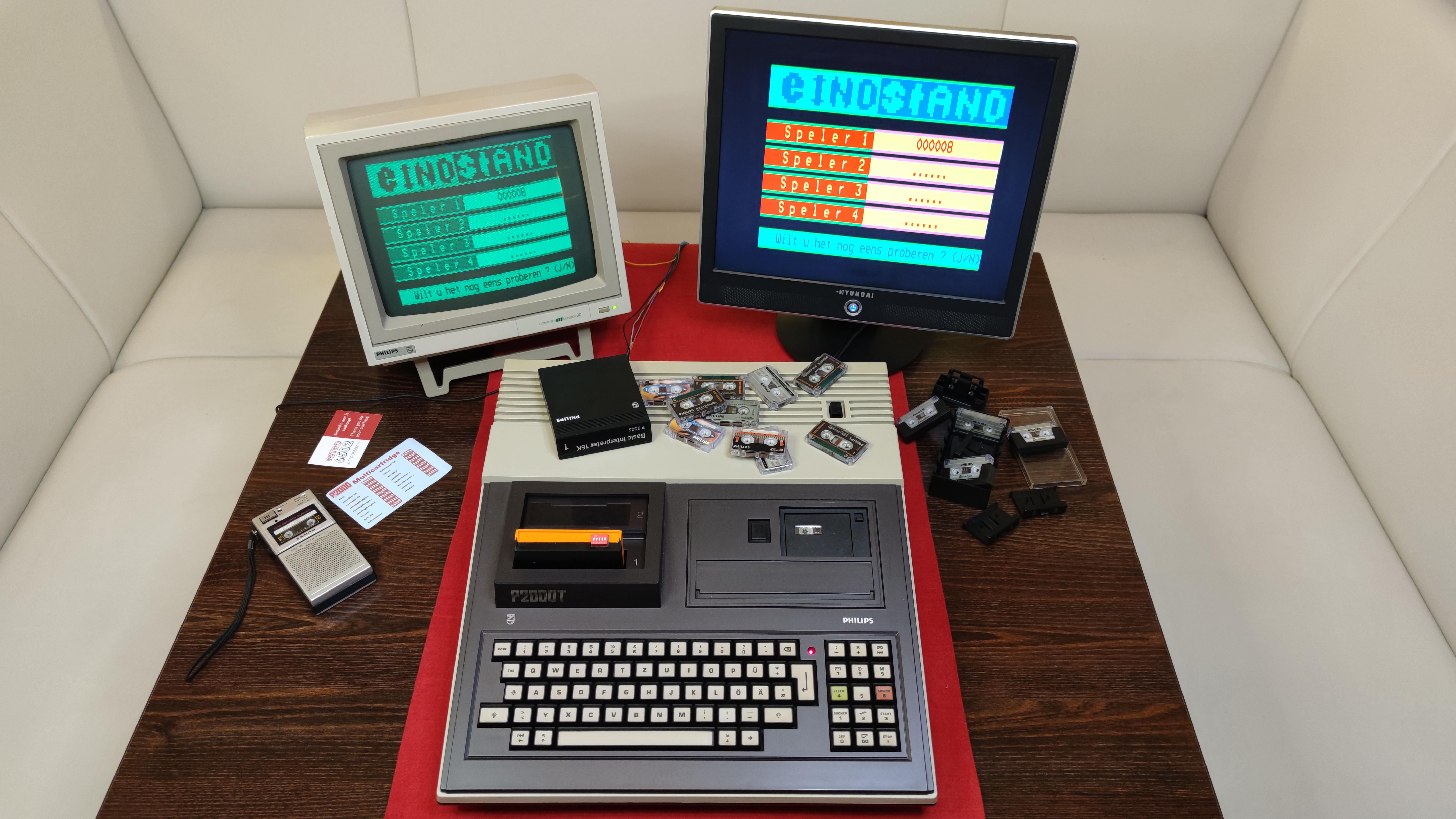 Philips P2000T — Rakousko, 1980.