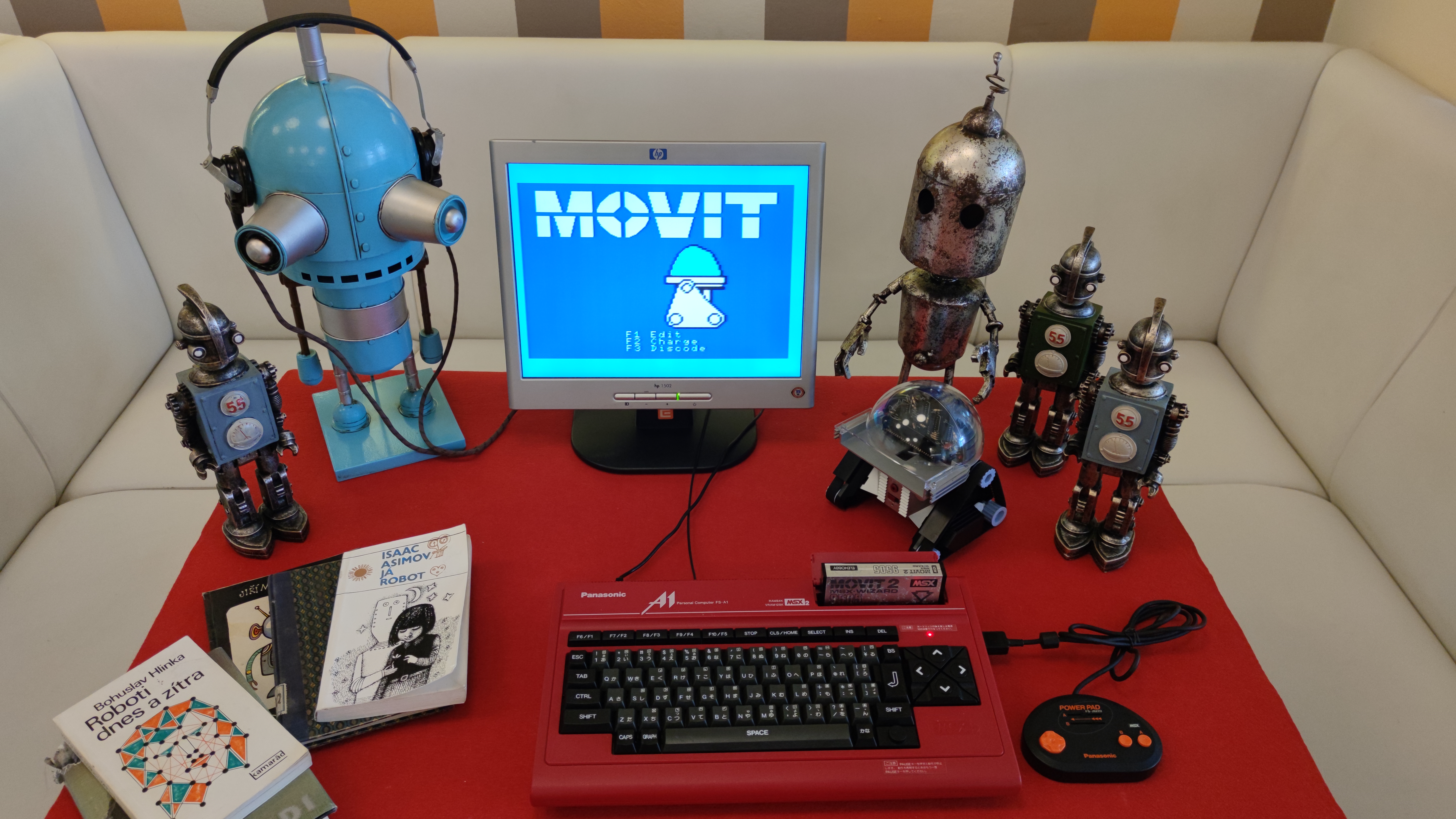 Elehobby Movit 2 MV-9505 MSX-Wizard — Japonsko, 1984.
