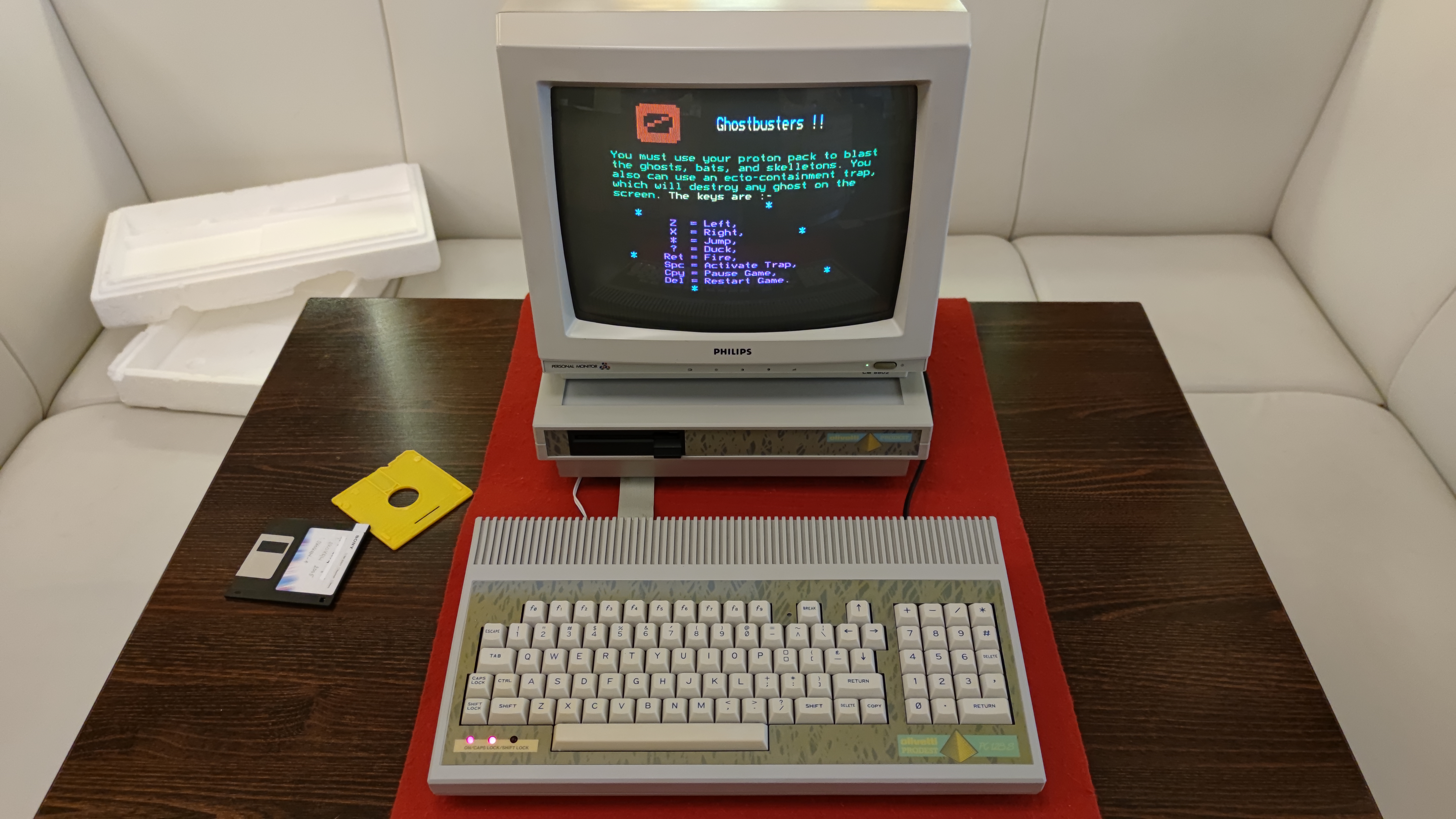 Olivetti Prodest PC128S — Itálie, 1987.