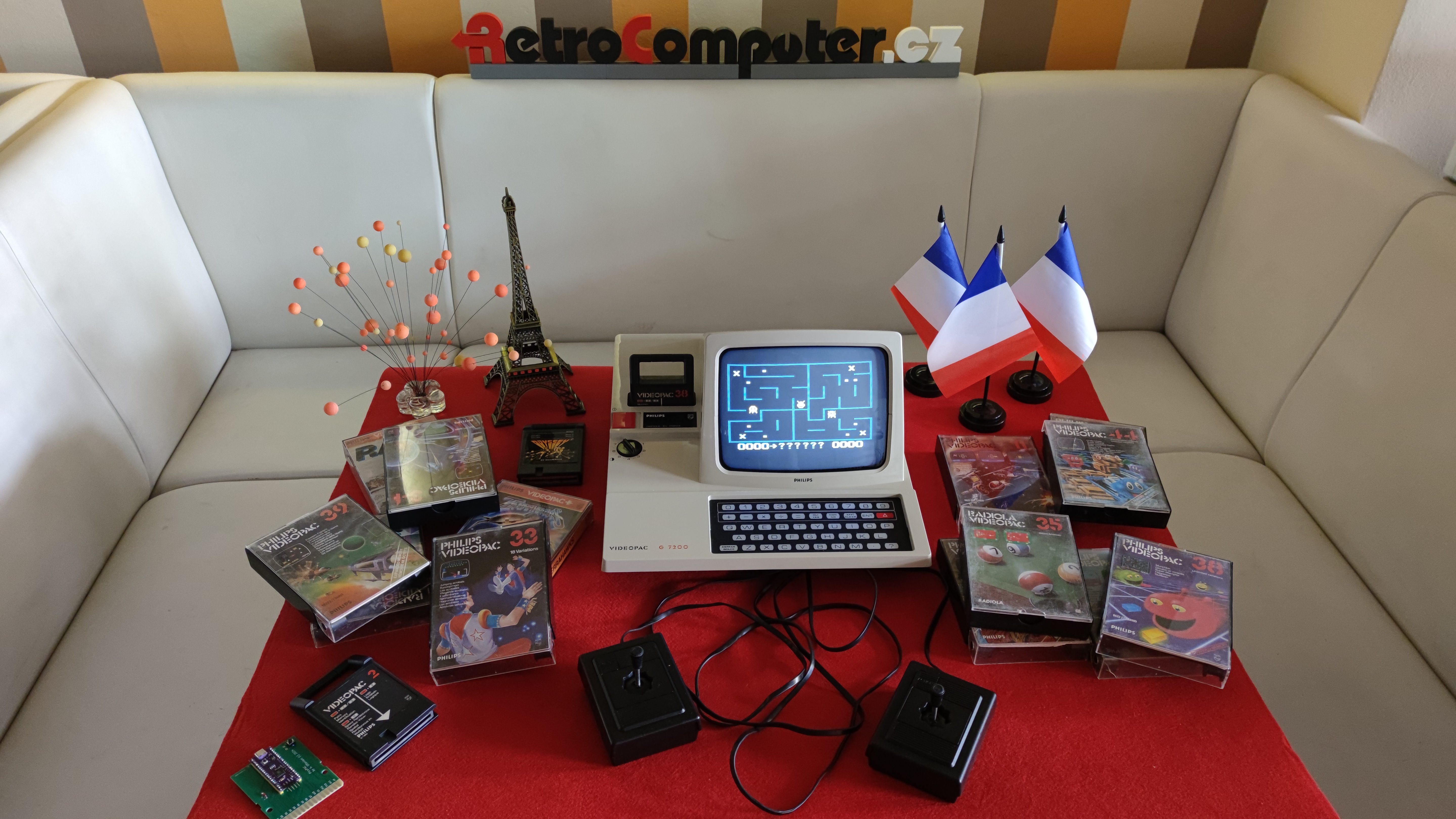 Philips Videopac G7200 — Francie, 1983.