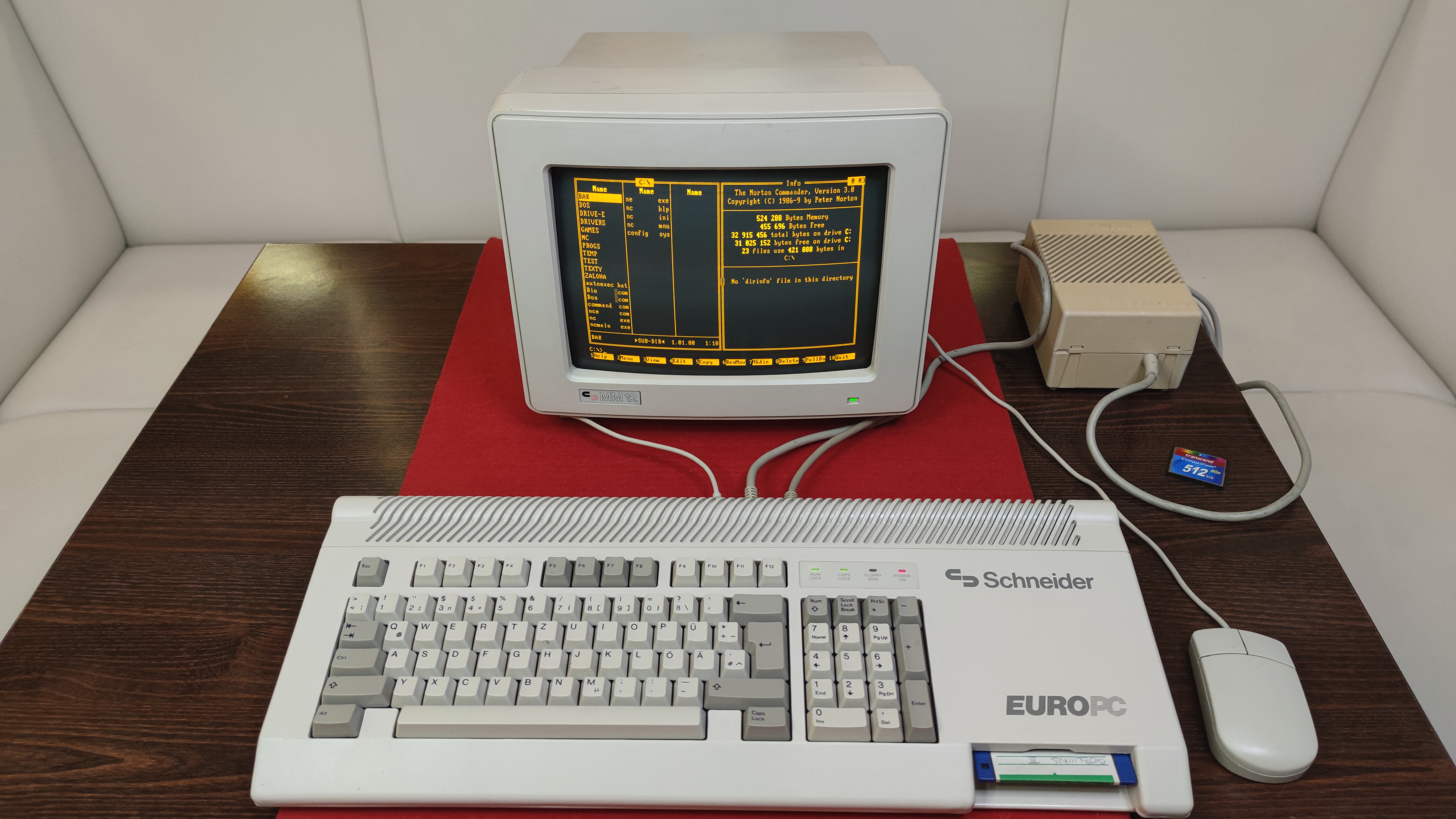 Schneider Euro PC — Západní Německo, 1988.