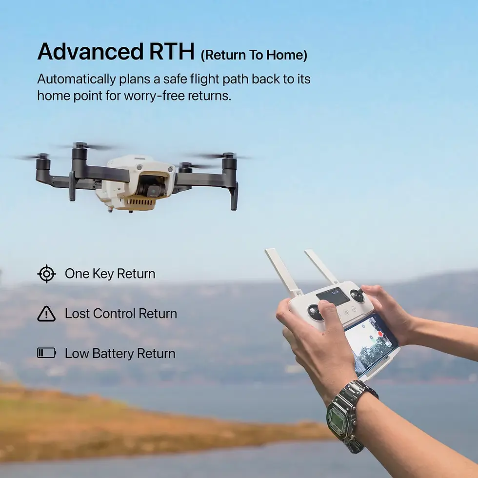 Thumbnail: IZI Spectra Combo, 4K HDR Drone, Night Vision, 1-Inch CMOS, 102 Min Flight, 22KM