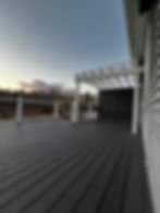 Deck and Composite Pergola