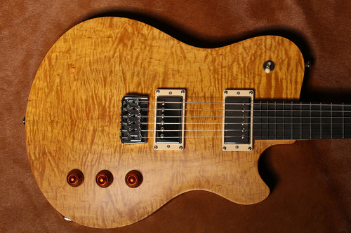 CHALLENGER RAYON GUITAR FULL COLOR シャツXL Challenger Level II Maple Top 