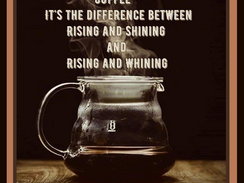 Rising and .....