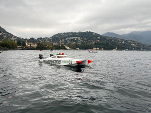 Ritiro per Matteo Bergamo alla Centomiglia del Lario