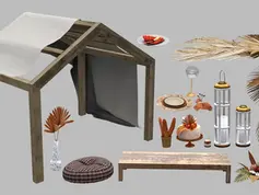 Pinkboxdesign - Dinner at the Beach