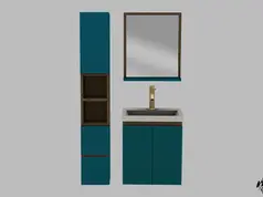 Kliekie - Golden Ocean Bathroom Set