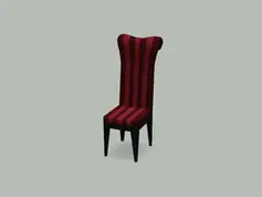 The Sims 3 Movie Stuff - Curious Curls Dining Chair