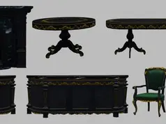 Strangestorytellersims - Palace Dining Set