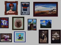 The Sims 2 Wall Decor - Pt. 5/15