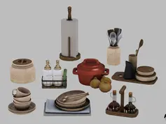 Pinkboxdesign - Kitchen Clutter Set