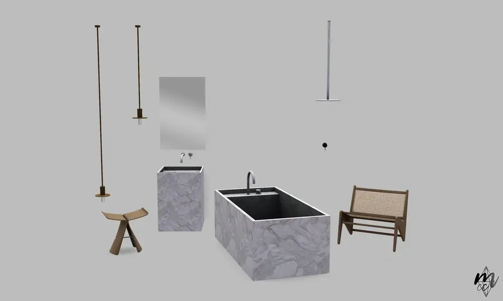 Hephaestion Odysseus Bathroom Set