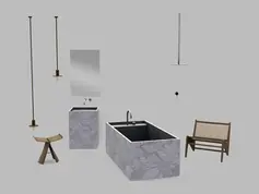Hephaestion - Odysseus Bathroom Set