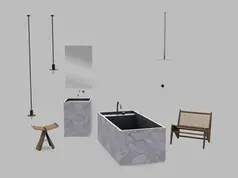 Hephaestion - Odysseus Bathroom Set