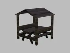 TheGoldSim - Gazebo Picnic Table