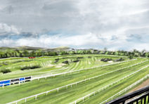 Artwork introducing The Innovators Racecourse and the principles of innovation, observation and systems thinking.