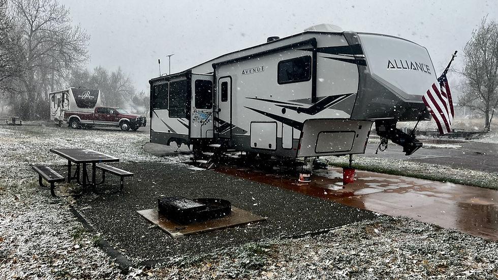 They have a saying here in Colorado, "If you don't like the weather, just wait an hour!"