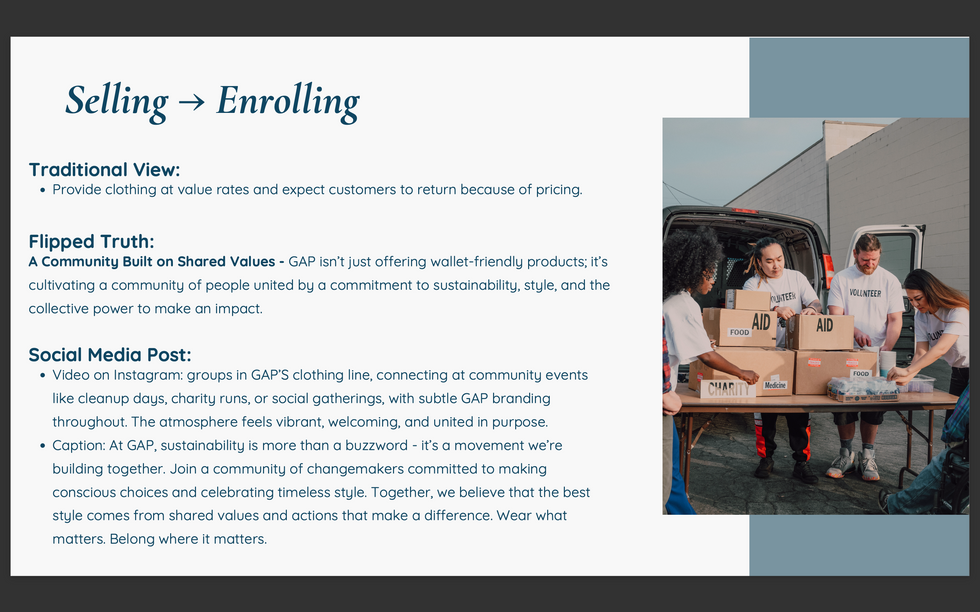 Selling - Enrolling