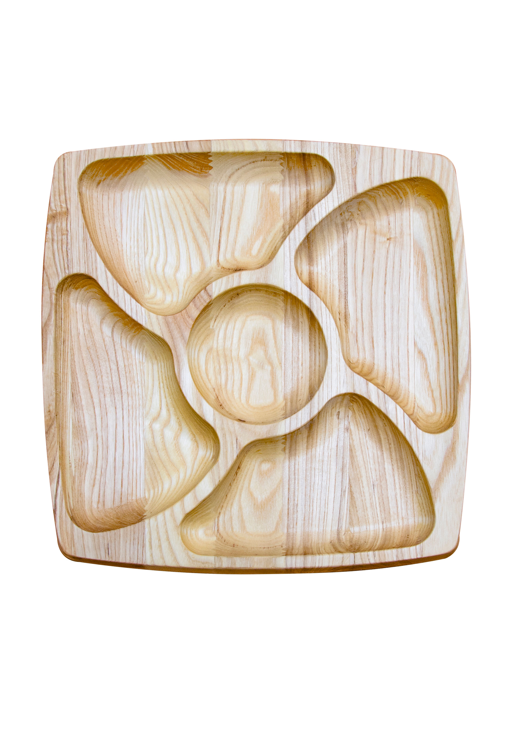 Деревянна менажница (30х30см)