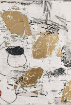 sai“Serenade III-B“,4”x4”,mixed media on panel 2021 